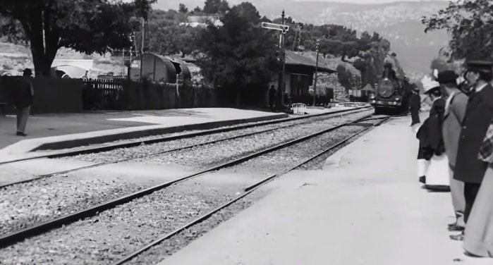 The Arrival Of The Train At La Ciotat